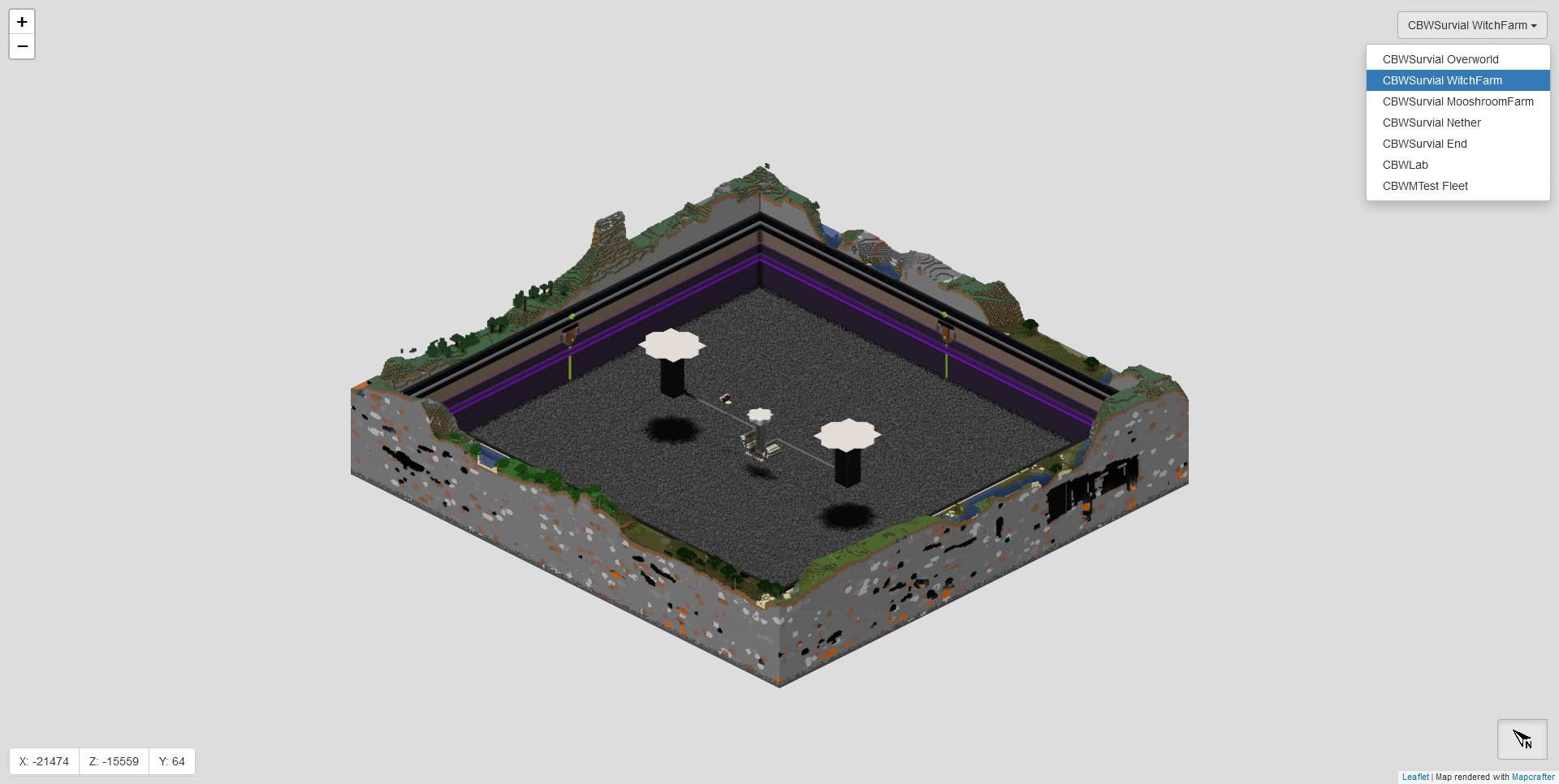 1.15対応 MapcrafterでMinecraftのマップをレンダリングする