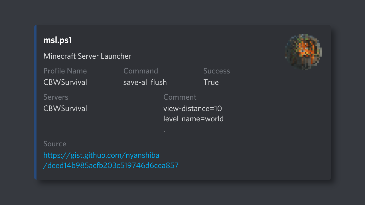 nyanshiba/minecraft-server-launcher: Windows & Linux マルチプラットフォーム対応 複数Minecraftサーバ管理スクリプト